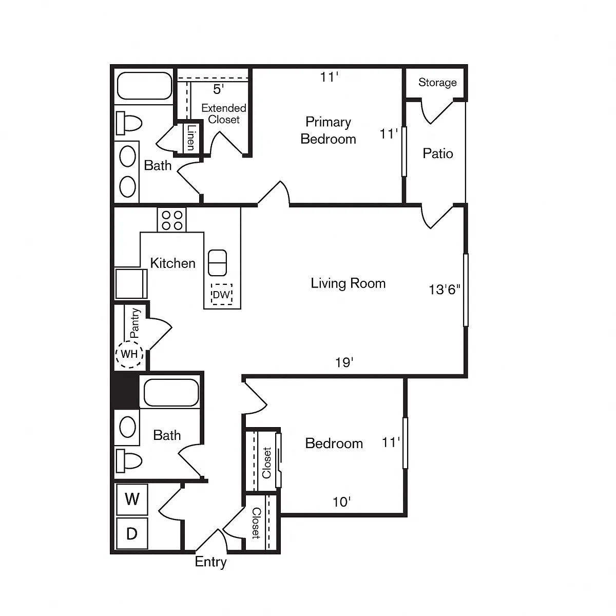 Floor plan Turnstone