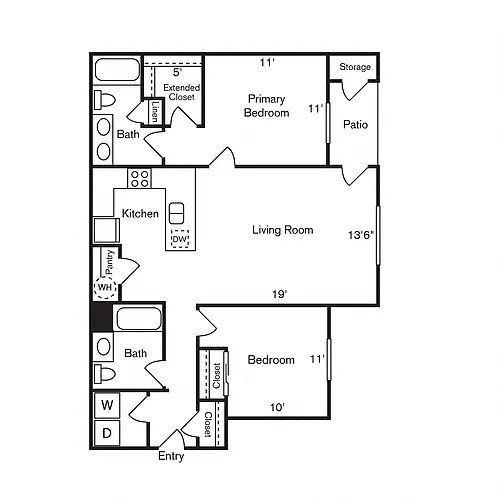Floor plan Turnstone