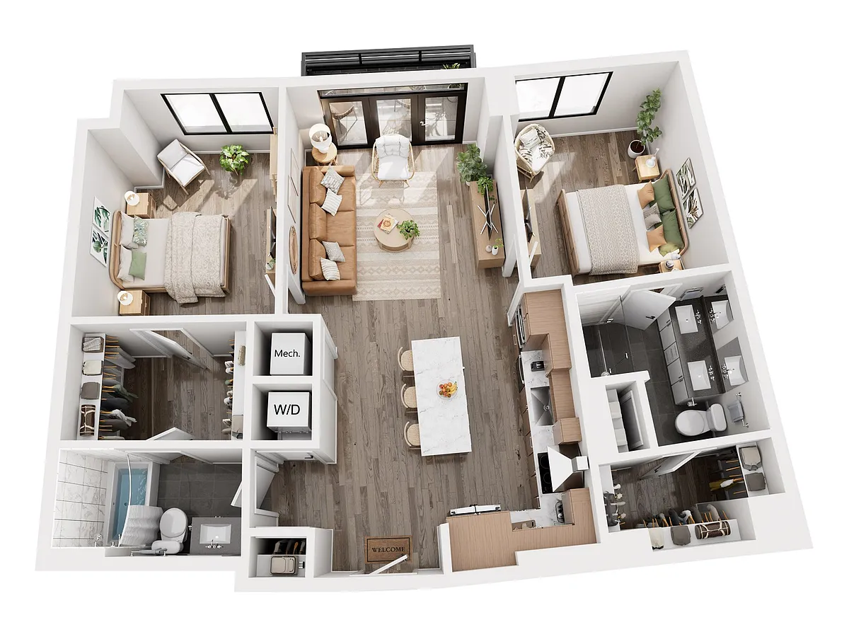 Floor plan B1