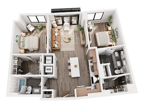 Floor plan B1
