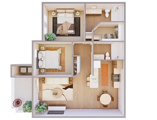 Floor plan B2