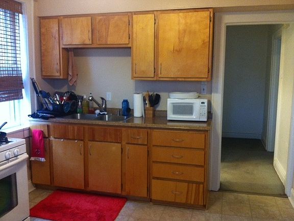 Kitchen is very large