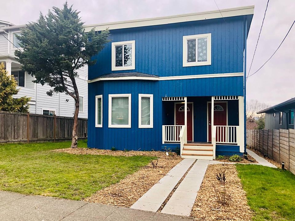 Front of house - Unit is left door if facing the house.