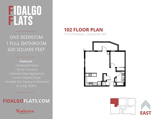 Floor plan 102