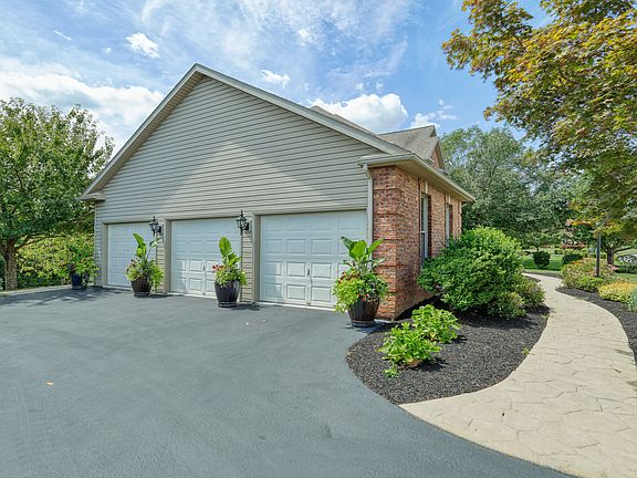 A huge driveway beckons