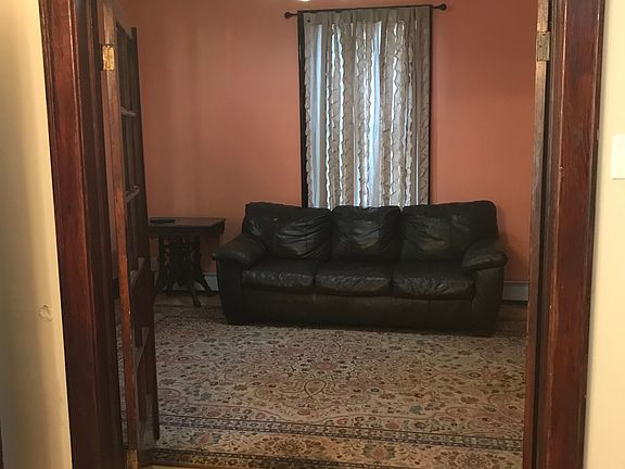 Living room doors close off