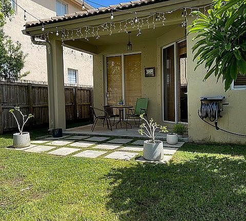 Back patio to family room