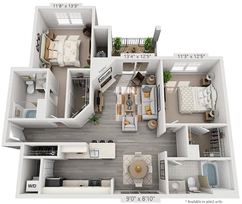 Floor plan B2