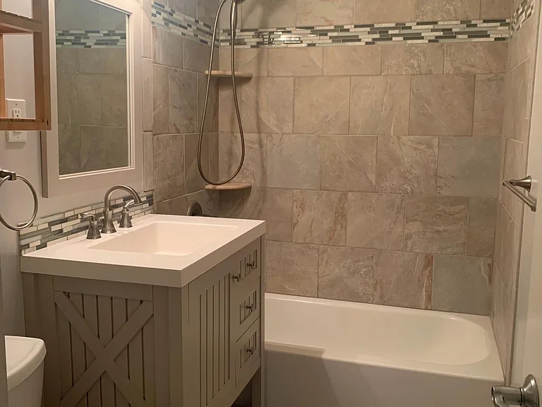Hall bath