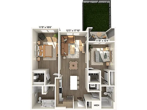 Floor plan B2-Finish2-1130-Yard