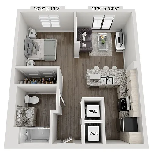 Floor plan The Natchez