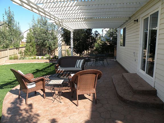 Stamped Concrete Patio
