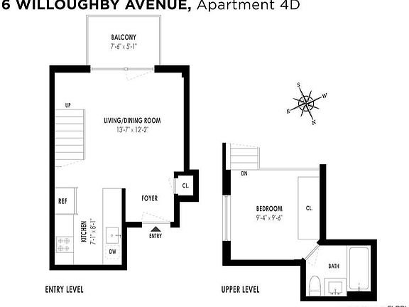 2nd image of 616 Willoughby Ave APT 4A