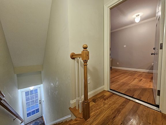 Main entry stairs
