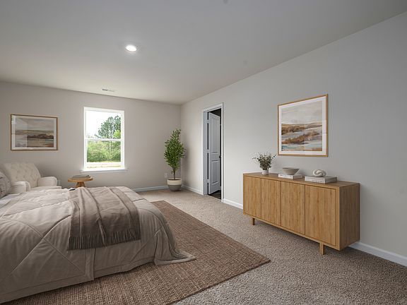 Relax in the master bedroom