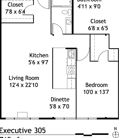 Executive Apartments — Photo 19