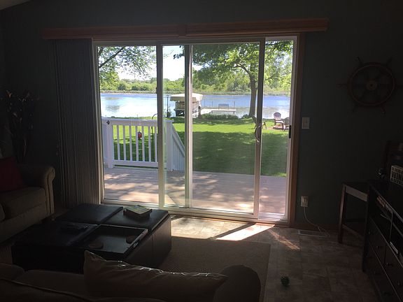 New sliding door onto deck