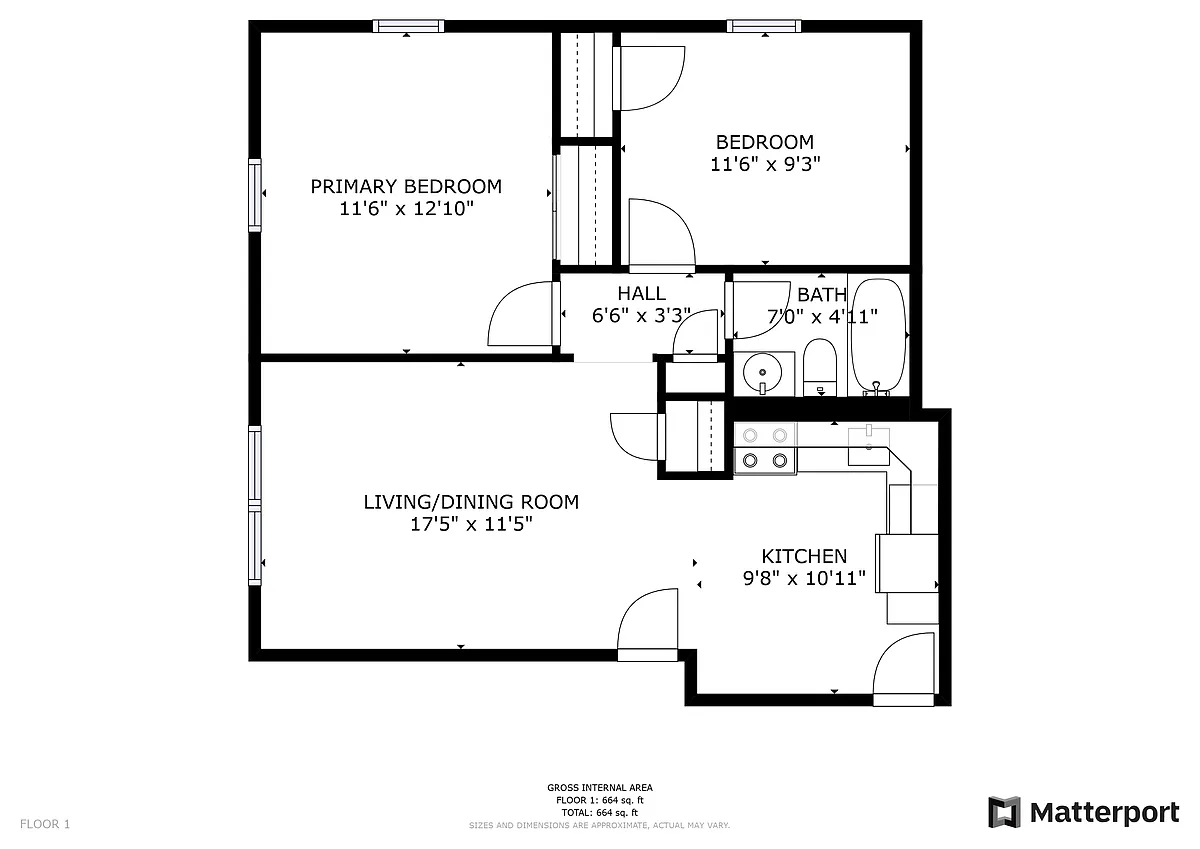 Floor plan 2-F