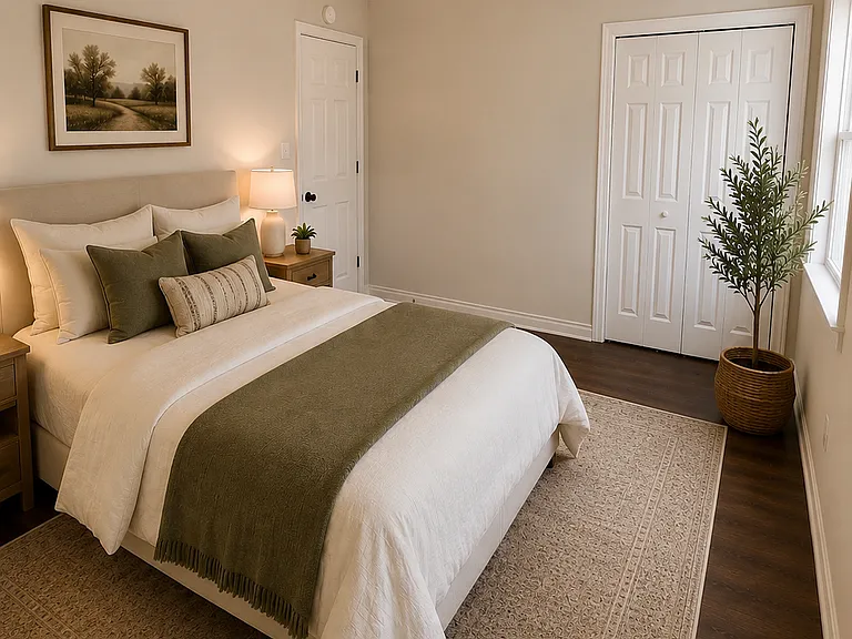 Bedroom 2 furnished