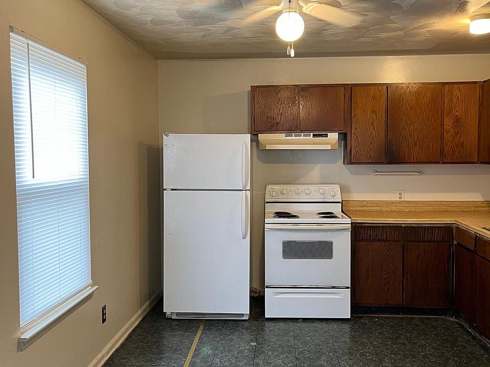 Kitchen with window view