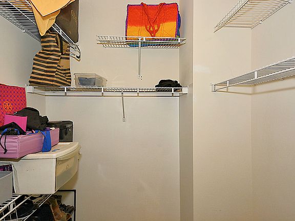 Upstairs closet