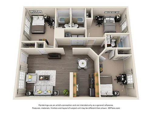 Floor plan 3-3fu