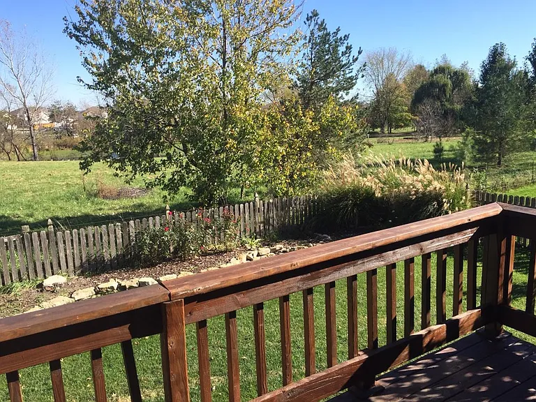 View from the deck - east/south