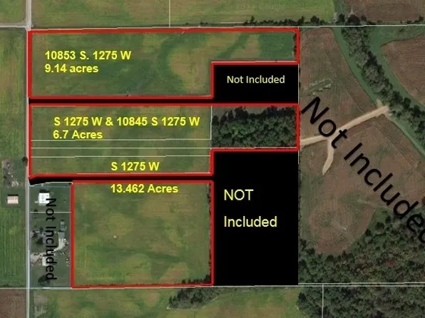 10853 & 10845 S 1275 W, Mooreland, IN 47360