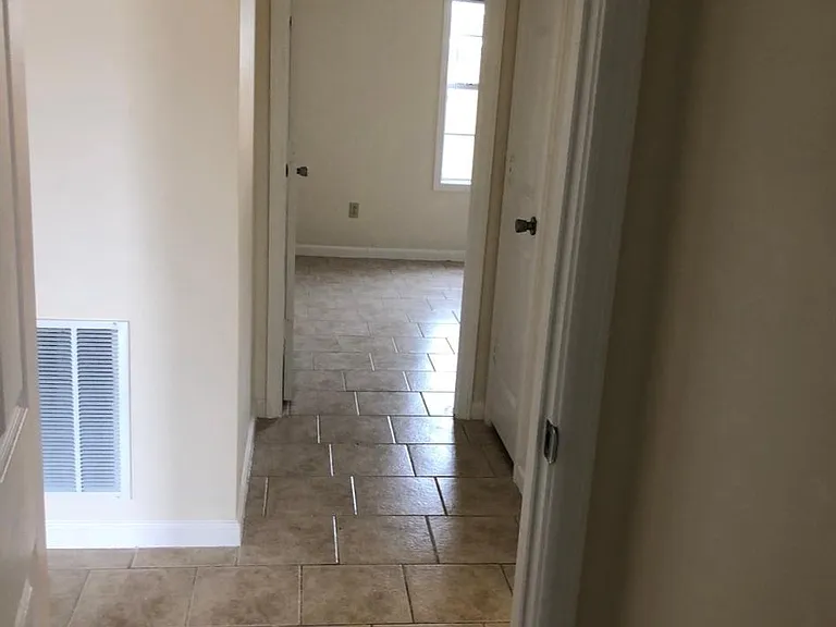 View from one bedroom into next
