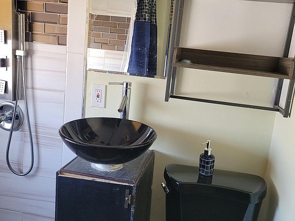 bathroom attached to Master bedroom