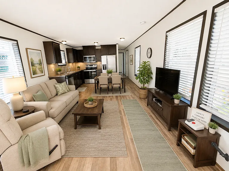 Staged Front Room