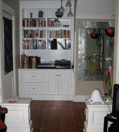 Entryway with built-ins