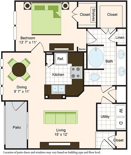 Floor plan B1