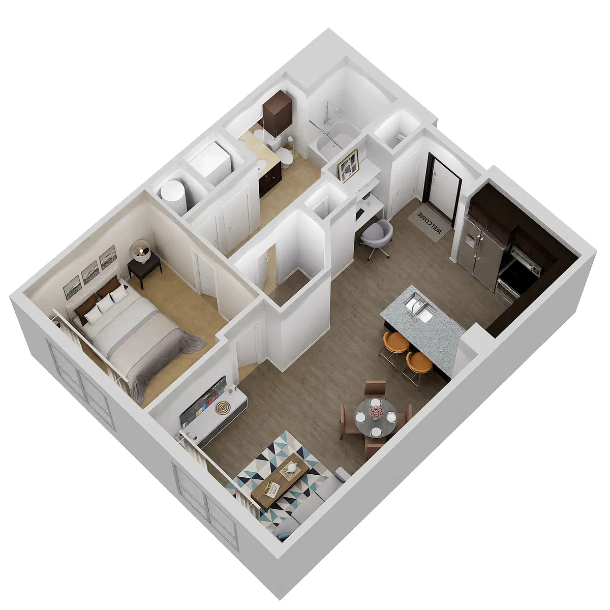 Floor plan A1