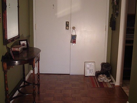 enter the front door...