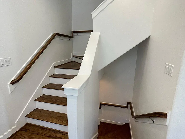 Staircase on the second floor.