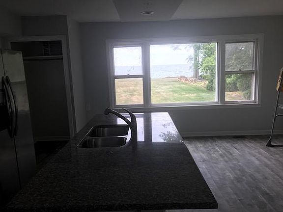 Lake view from kitchen