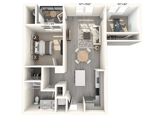 Floor plan AM19D-901-2