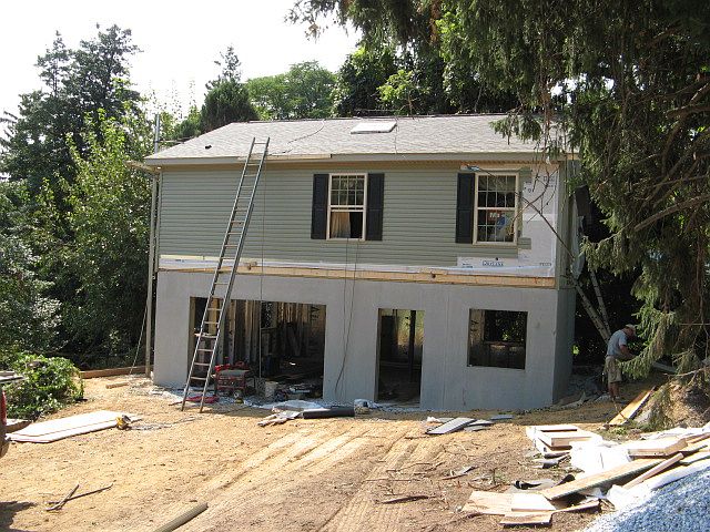 New Cottage being Built 2012
