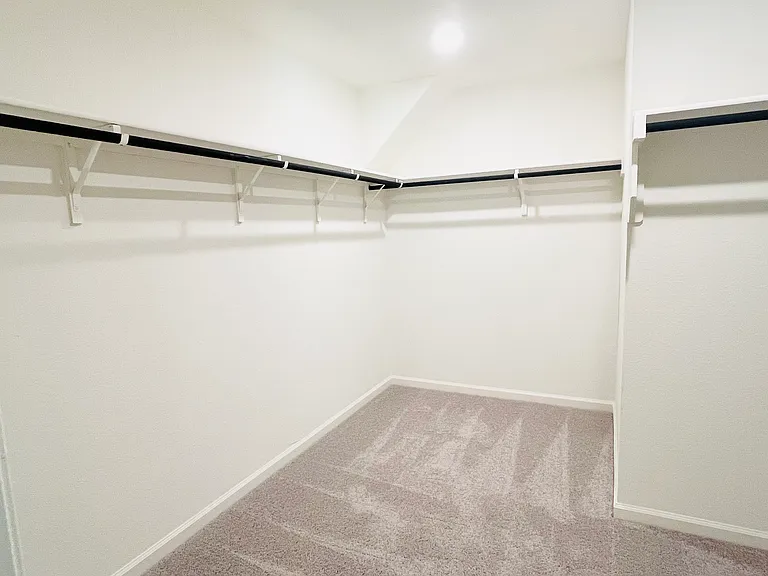 Walk in closet with primary bathroom (1st part)