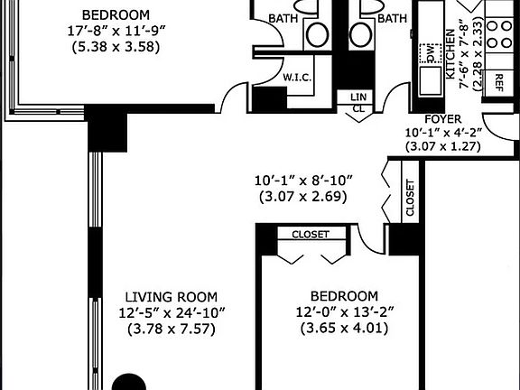 2nd image of 350 W 50th St APT 15E
