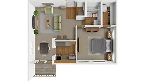 Floor plan The Glacier