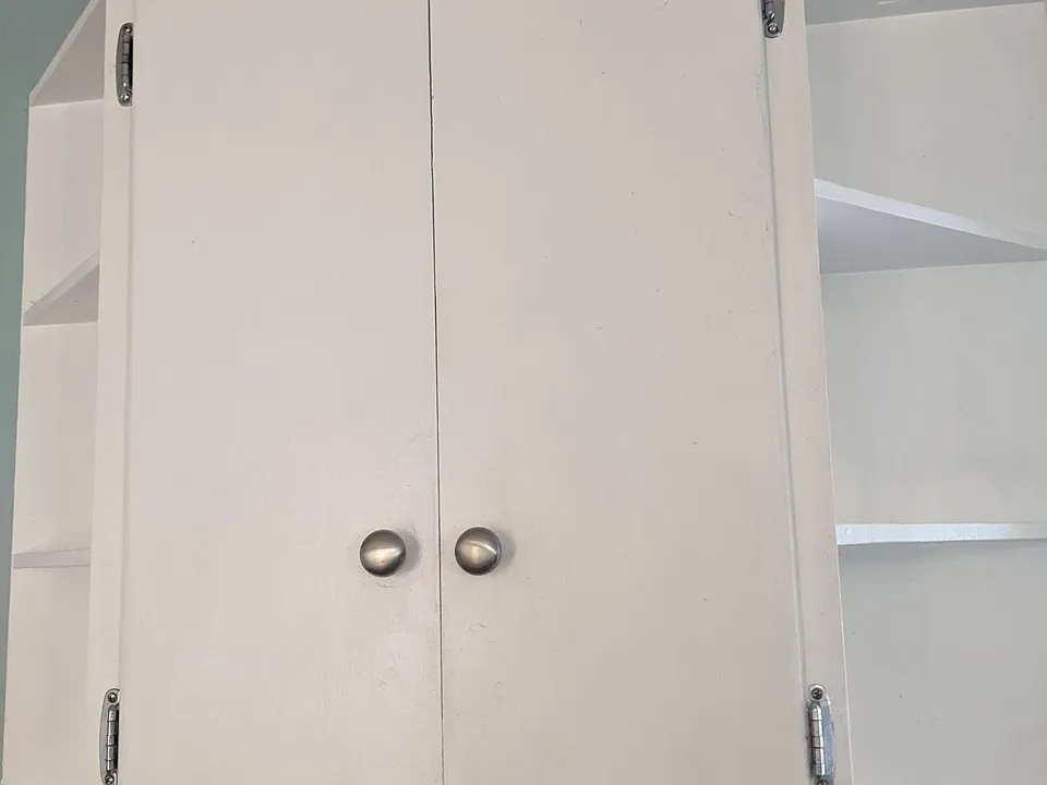 View of refurbished Cabinets