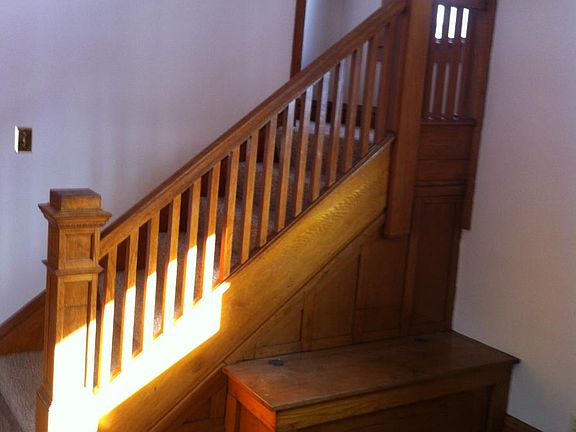 Stairway to upstairs in front room