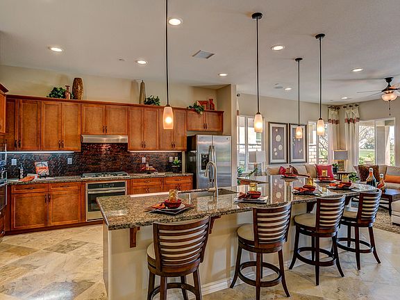 Open home design living