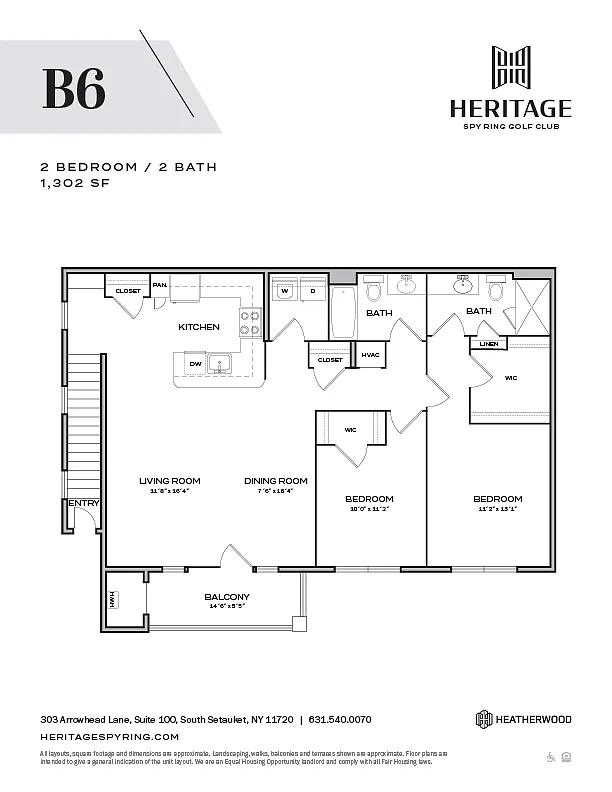 Floor plan B6