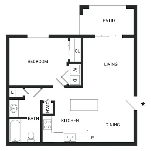 Floor plan Whirlaway