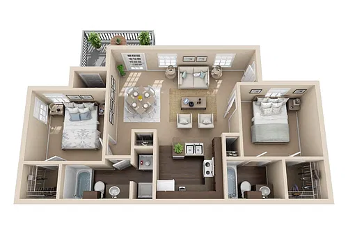 Floor plan Coler Creek Renovated