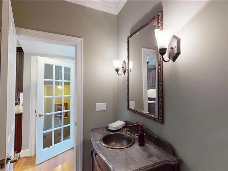 Half Bath on 1st Floor
