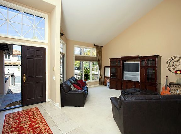 Foyer and Living Room